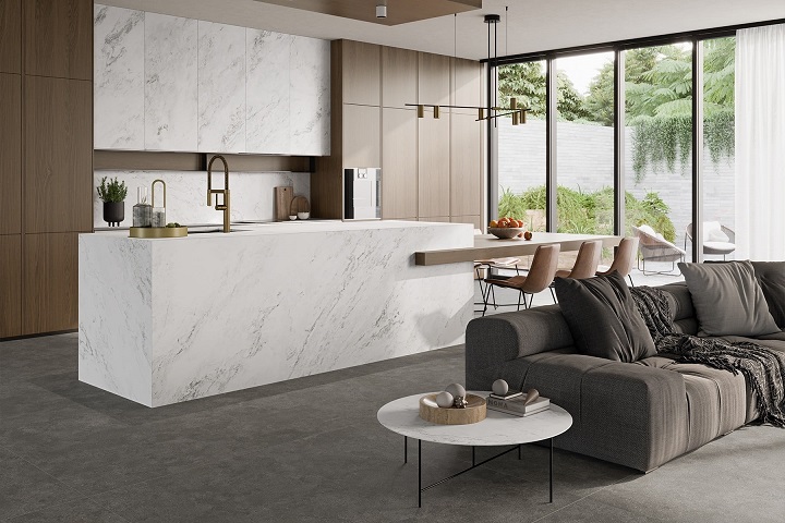 Cocina moderna funcional